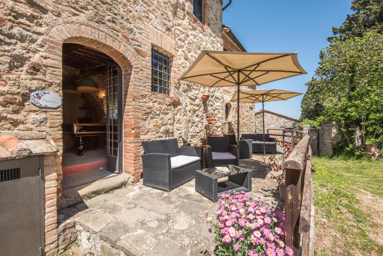 Casale Rosennano - Loggia Lejlighed Eksteriør billede