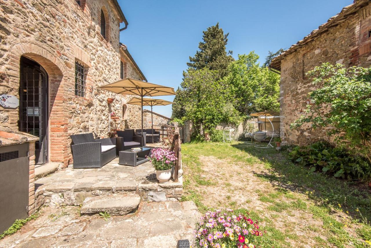 Casale Rosennano - Loggia Lejlighed Eksteriør billede